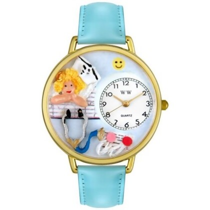 Whimsical Watches Nurse Angel Gold Watch G0620030 Unisex