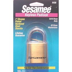 Ccl Sesamee Marine Padlock Sold Individually,program your own combination
