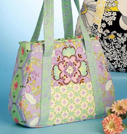 Tote Bag In 3 Sizes - One Size Only Pattern