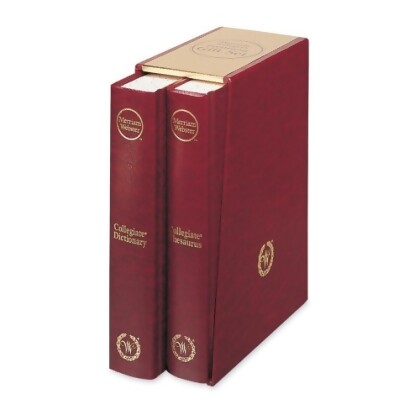Merriam-Webster Thesaurus  Dict. Reference Setdictionary Electronic B