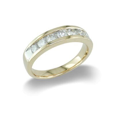 JewelryCastle 3-924-MR-14KWG-11 14K Gold Diamond Mens Ring - Size 11